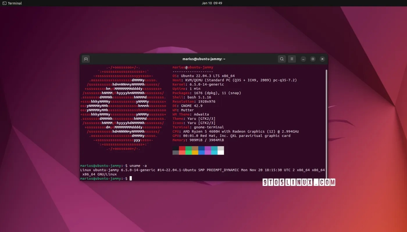 Ubuntu 22.04 LTS 现在由 Ubuntu 23.10 的 Linux 内核 6.5 支持