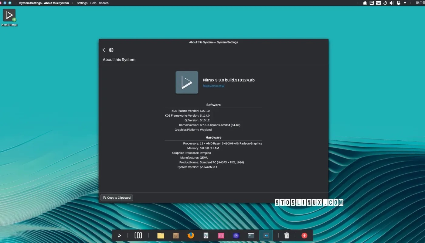 不可变发行版 Nitrux 3.3 现已发布 由 Linux 内核 6.7 支持