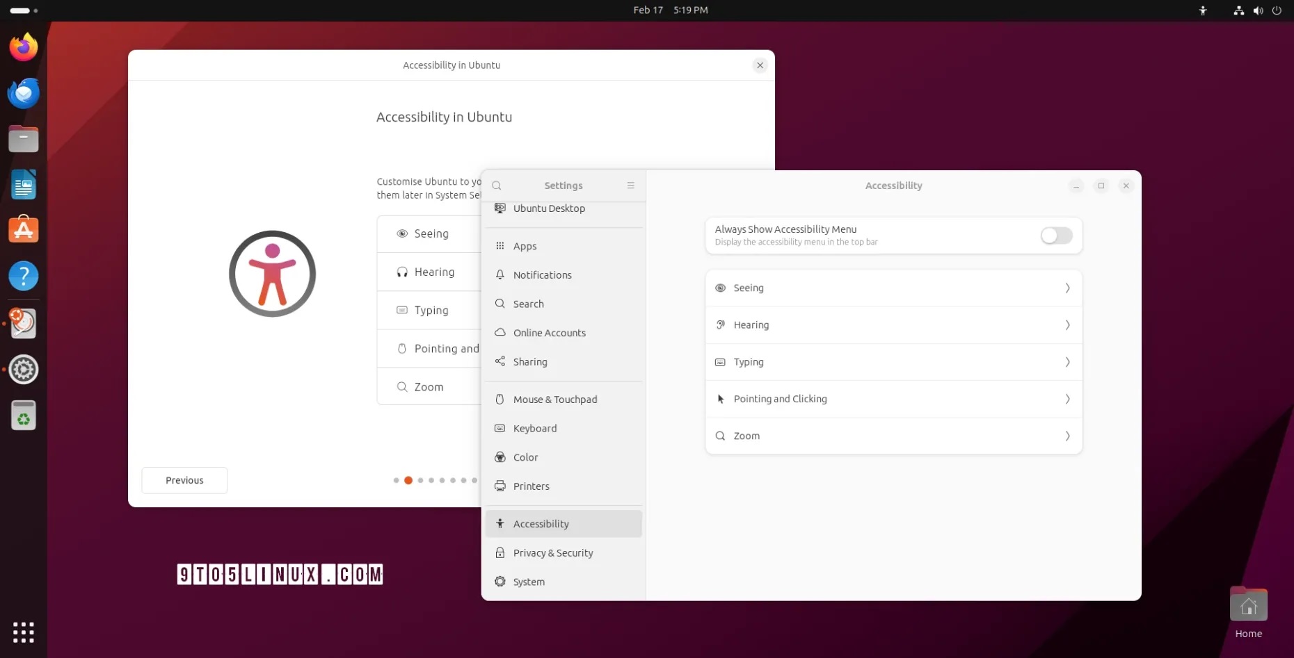 Ubuntu 24.04 LTS 桌面安装程序将更新无障碍功能