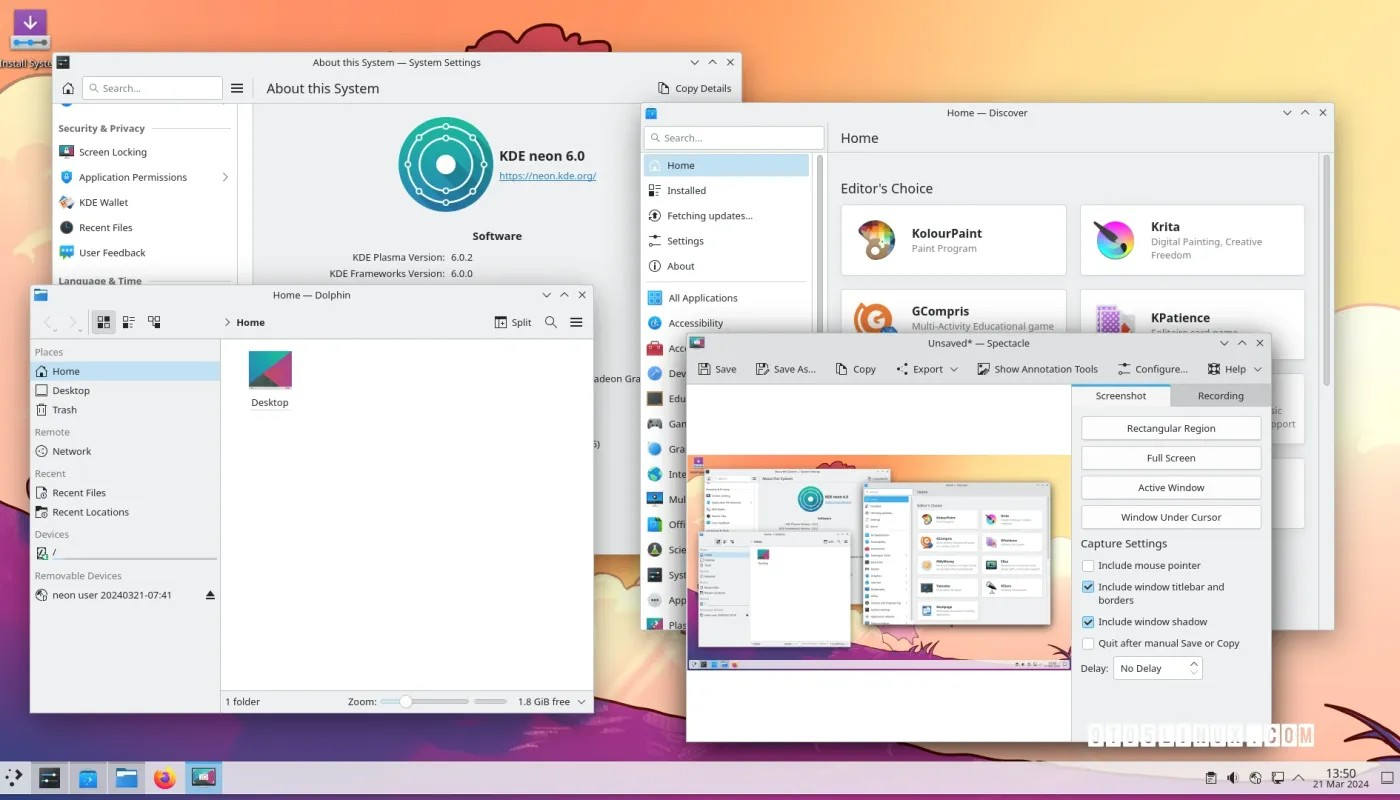 KDE Gear 24.05 套装软件发布，新增 KDE 应用程序，多项改进