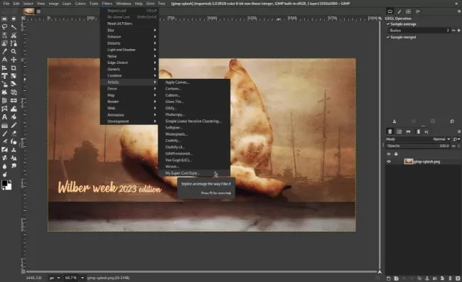 Fedora 41 希望 GIMP 3.0 Photoshop 替代软件能够大放异彩