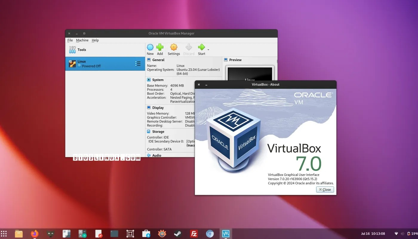VirtualBox 7.0.20 为 openSUSE 15.6 和 RHEL 9.5 内核提供初始支持