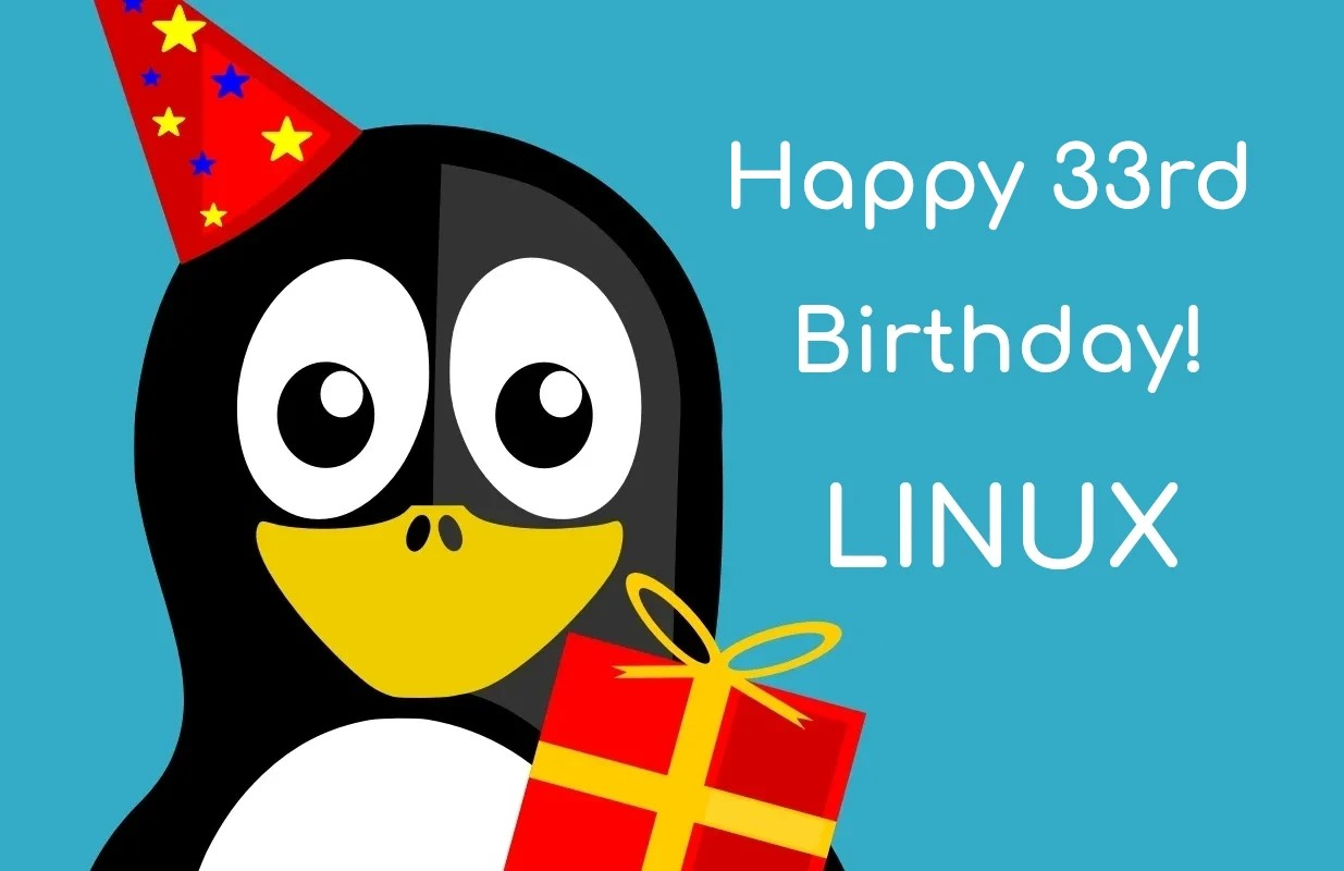 Linux 33 岁生日快乐！