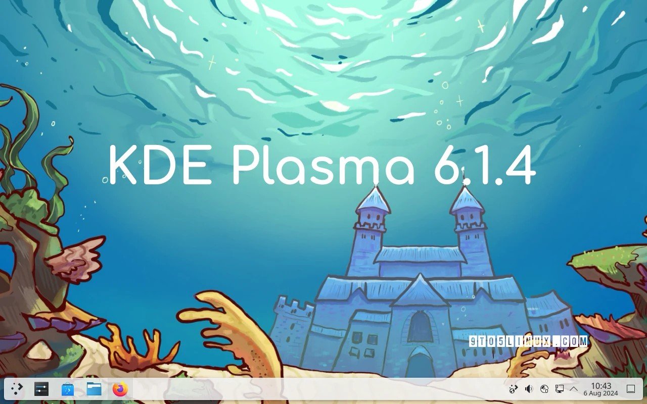 KDE Plasma 6.1.4 桌面发布，带来多项改进和错误修复