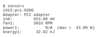 带有 Linux 6.12 的 Intel 图形驱动程序最终将报告风扇速度