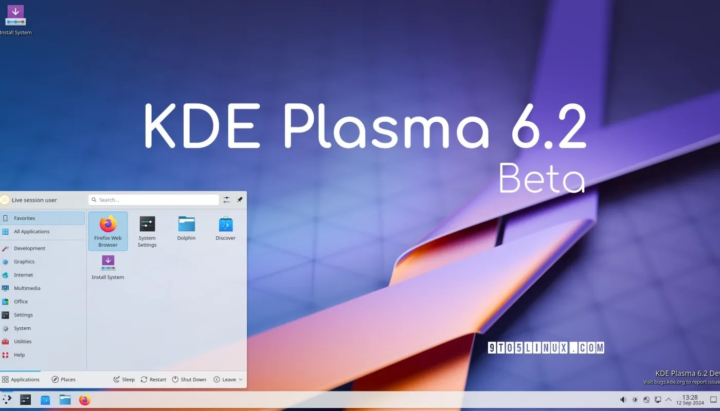 KDE Plasma 6.2 现已推出 Public Beta 测试版，新功能如下