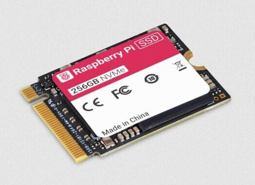 Raspberry Pi 推出 NVMe M.2 SSD和存储套件