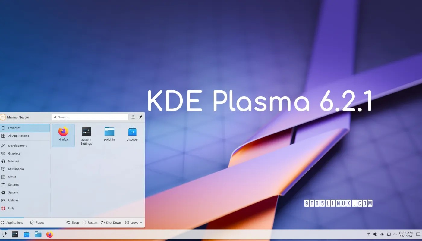 KDE Plasma 6.2.1 改进了对 XWayland 游戏的支持，修复了各种错误