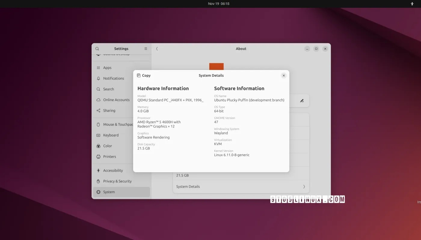 Ubuntu 25.04 （Plucky Puffin） 每日构建 ISO 现已可供下载