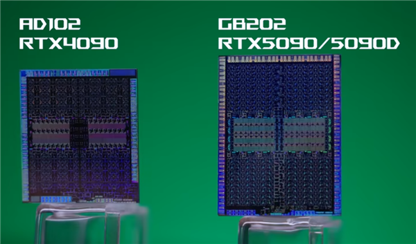 RTX 5090/D GB202内核照首次公开：922亿晶体管的暴力美学！