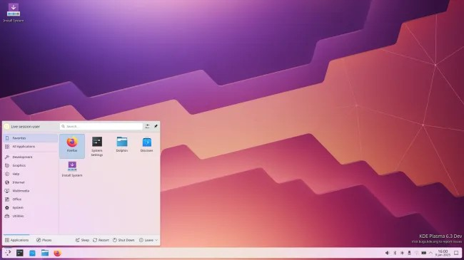 KDE Plasma 6.3 在下周发布之前进行最终润色