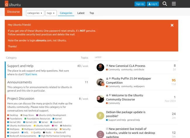 ‌Ubuntu开发者讨论弃用邮件列表，转用Discourse论坛‌