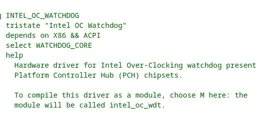 Intel 超频看门狗驱动程序发布适用于 Linux 内核