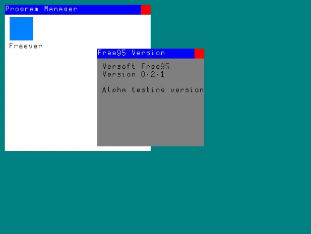 Free95 0.2 Alpha 作为开源 Windows 兼容作系统发布