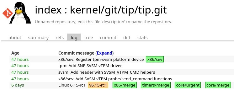 Linux 6.16 可能会看到 AMD SEV-SNP SVSM vTPM 驱动程序为 EPYC CPU 合并